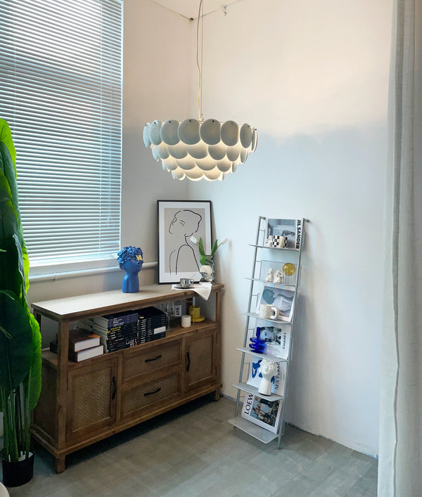 Pembridge White Ceramic Chandelier