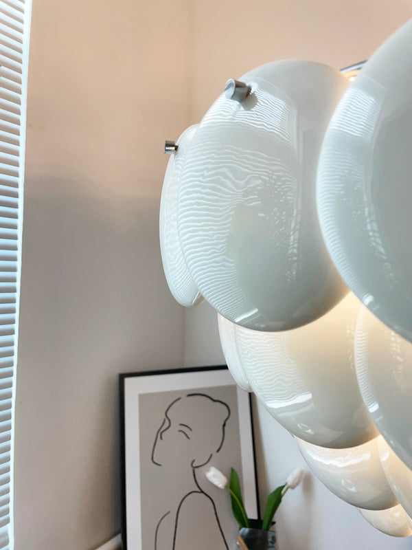 Pembridge White Ceramic Chandelier