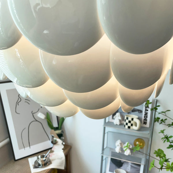 Pembridge White Ceramic Chandelier