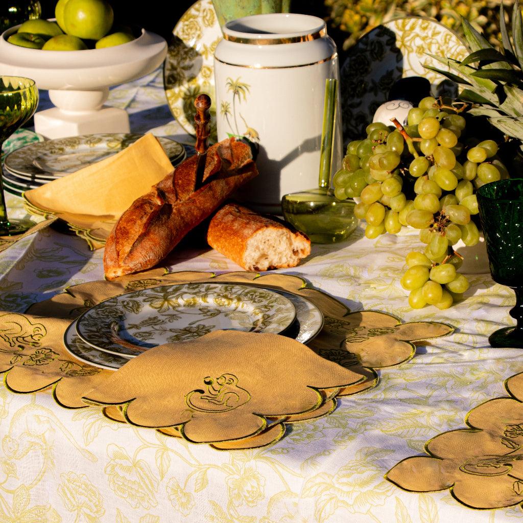 Pembroke Safari Porcelain Starter Plates – Set of 4 (+1 Bonus Plate)