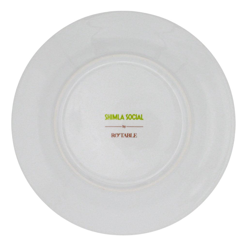 Pembroke Safari Porcelain Starter Plates – Set of 4 (+1 Bonus Plate)