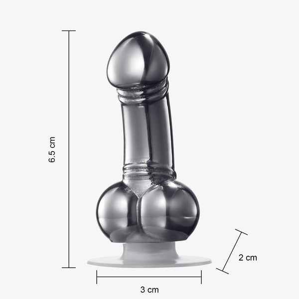 Unique Whiskey & Wine Chiller - Funny Liquor Ice Chilling Suction Cup, Beverage Cooler, Peni Shaped Gag Gift For Whiskey, Bourbon, Tequila, Vodka Lover, Reusable Stainless Steel - Just Freeze It!