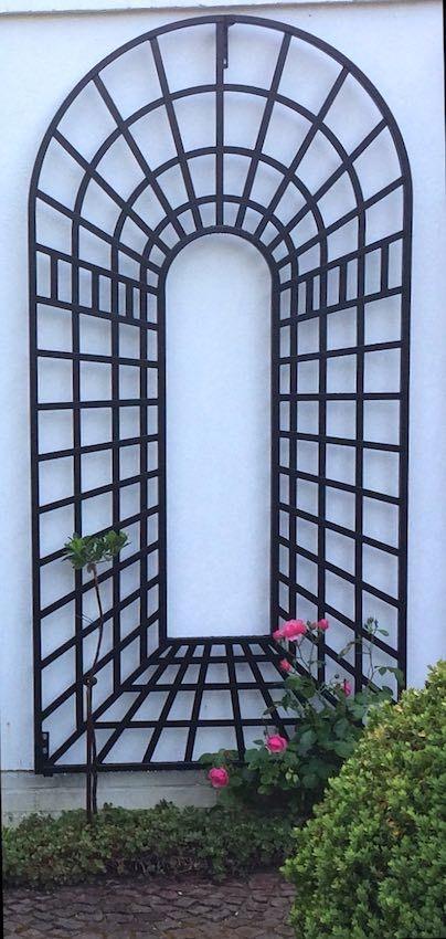 Three Panel Brown Brown Black Three Panel European Garden Arch Wall Decor