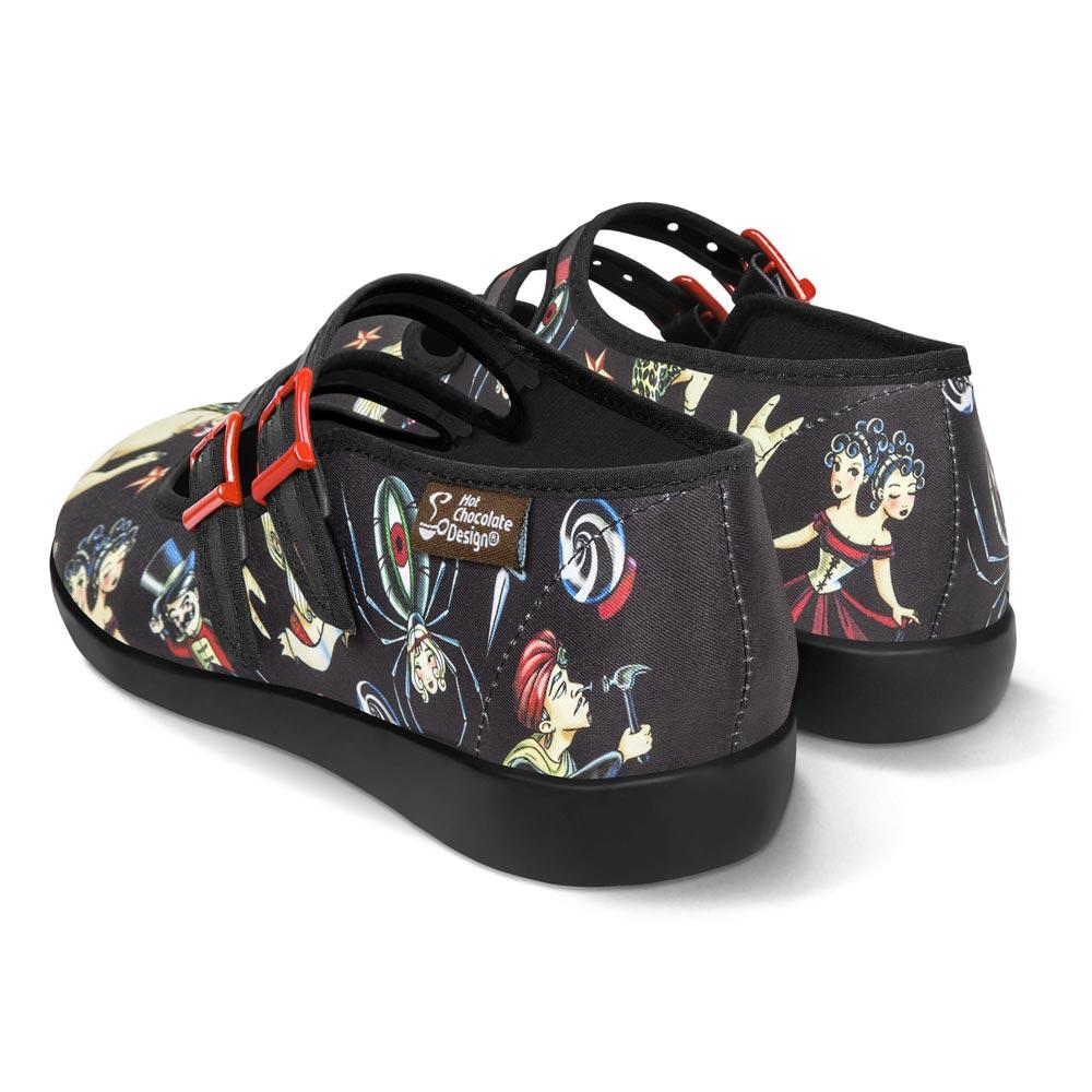 Hot Chocolate Design FreakShow Mary Jane Flats