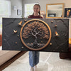 3D Celtic Tree of Life Wall Art IV - 20x10 inch Medium Premium Gallery Wrapped