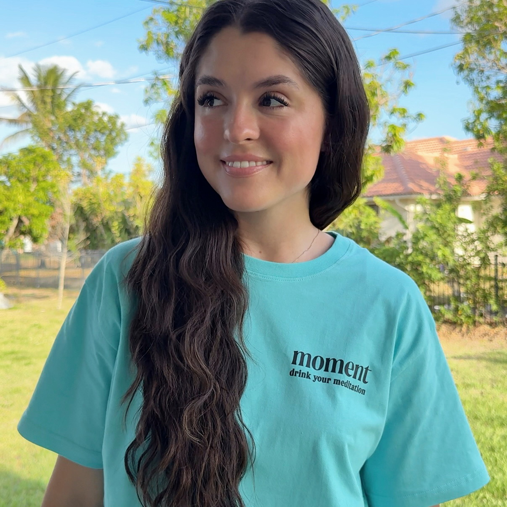 moment mint tee
