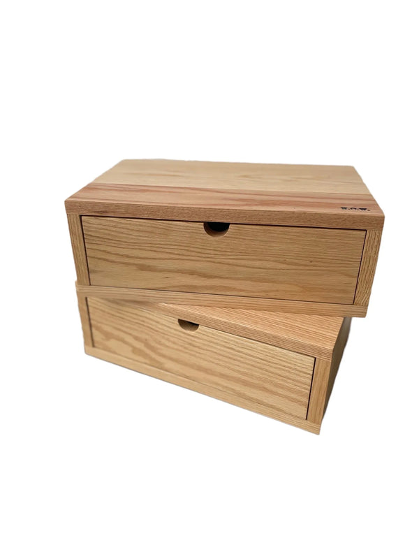 White Oak Floating Bedside Tables- Set of 2 - Gifts for You 'n Me