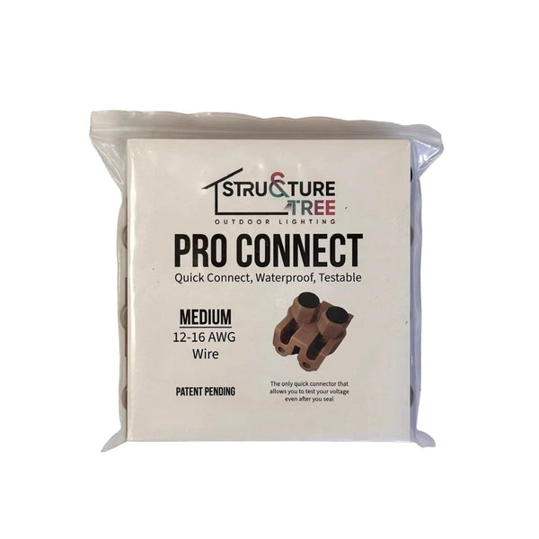 PRO-Connect Medium Landscape Lighting Connector 12-Pack - Gifts for You 'n Me