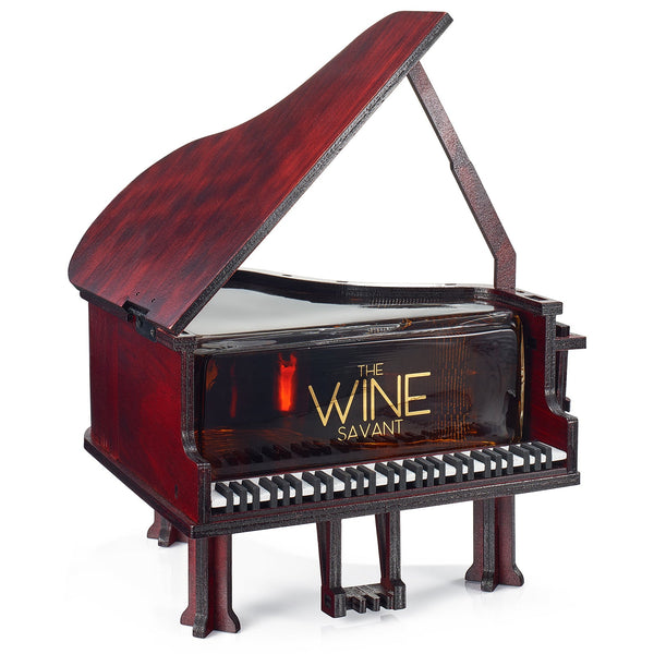 Piano Shaped Whiskey & Wine Decanter - 25OZ Pianist Instrument Unique Decanter Set with Beautiful Gift Box, Gift for Instrumentalist, Music Lover, Orchestra, Musicals, Broad Way Keyboard Enthusiasts