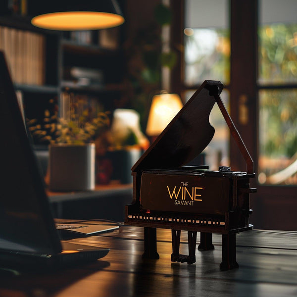 Piano Shaped Whiskey & Wine Decanter - 25OZ Pianist Instrument Unique Decanter Set with Beautiful Gift Box, Gift for Instrumentalist, Music Lover, Orchestra, Musicals, Broad Way Keyboard Enthusiasts