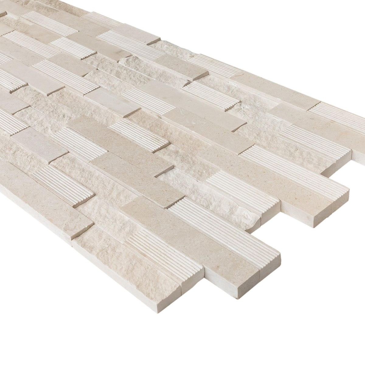 Piedra Caliza Ledger 3D Panel 6