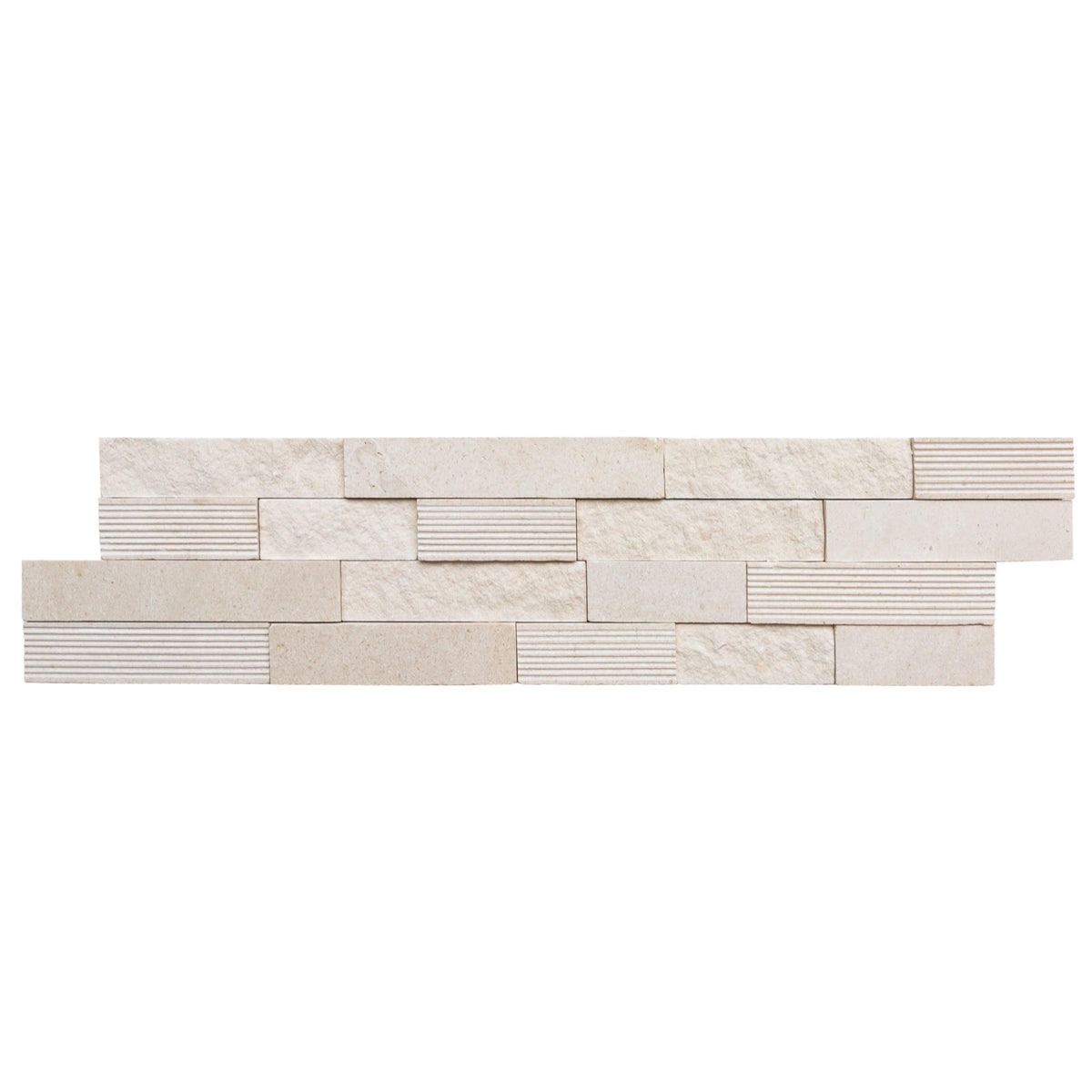 Piedra Caliza Ledger 3D Panel 6