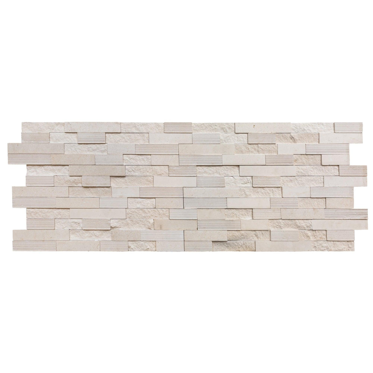 Piedra Caliza Ledger 3D Panel 6