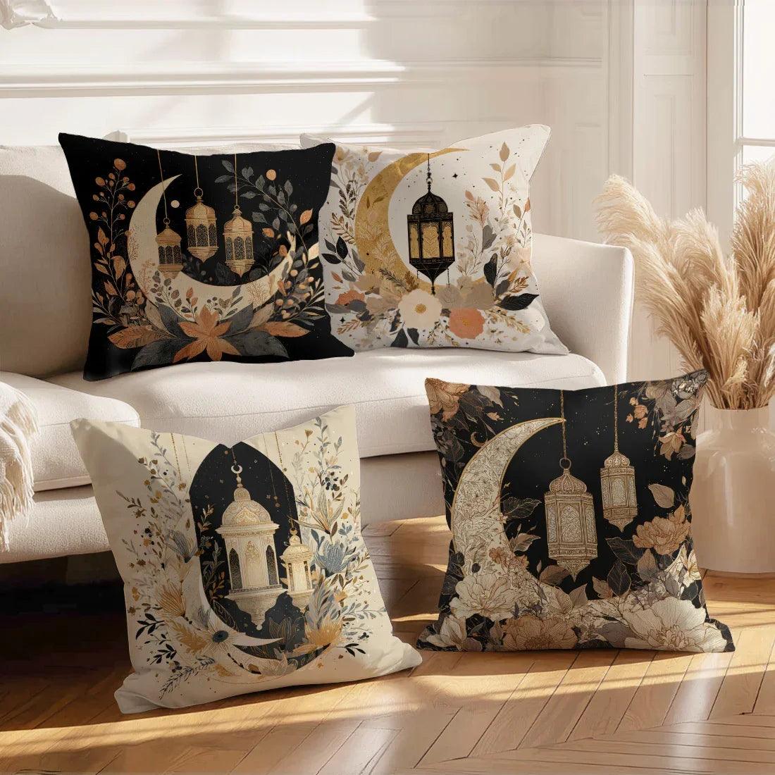 Pillow Covers - Crescent Printed Polyester 44.98cm