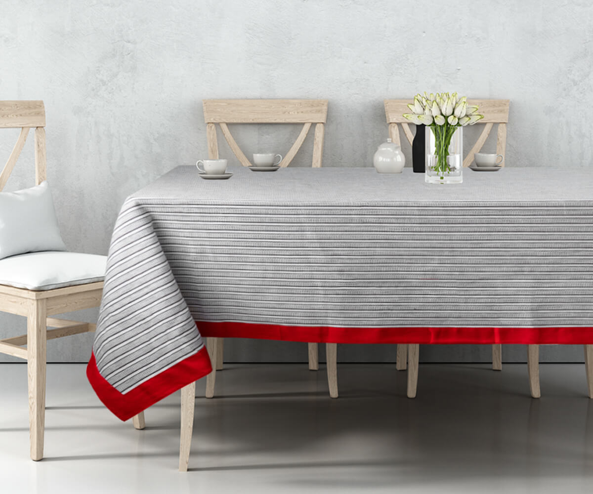 Cloth Tablecloths - Striped Tablecloth