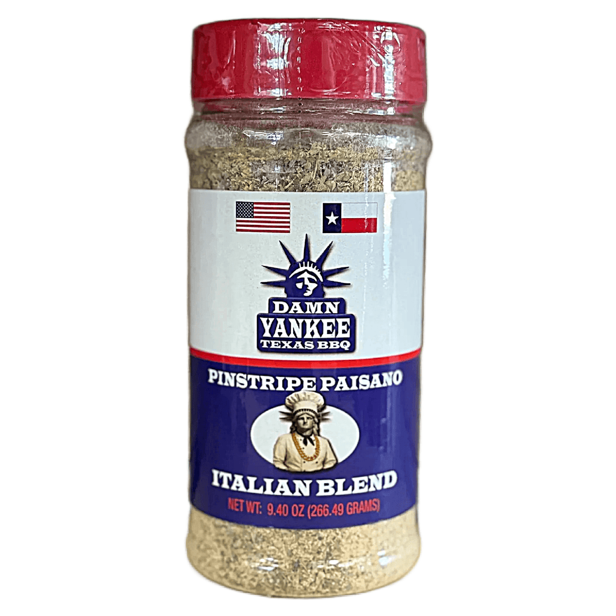 Damn Yankee Texas BBQ Pinstripe Paisano All Purpose Seasoning
