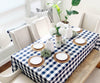 Navy Blue Tablecloth
