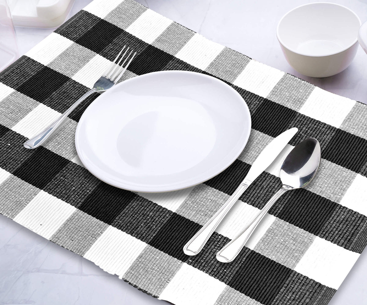 Rectangle Placemats - Checkered Placemats