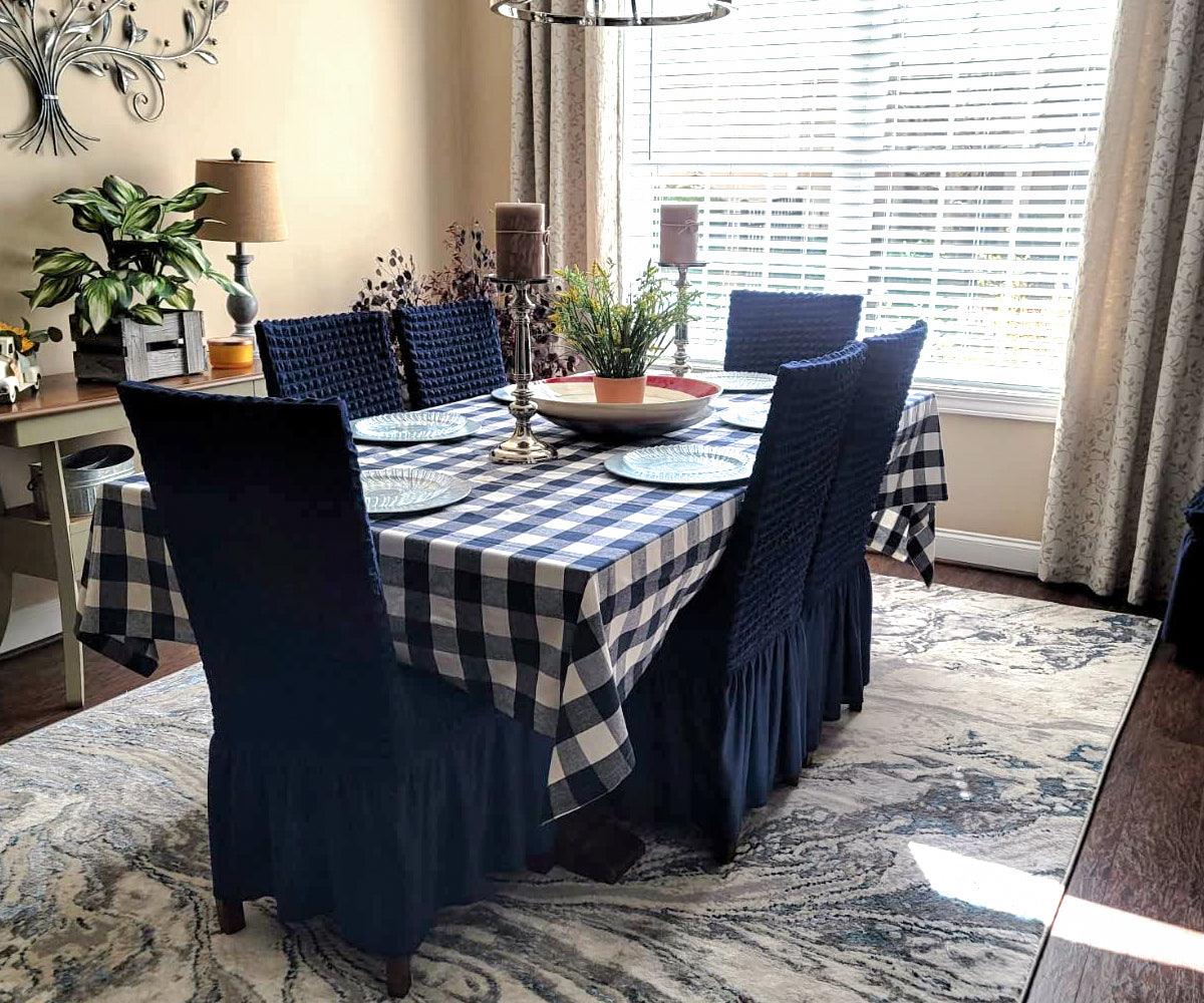 Cotton Tablecloths - Plaid Cloth Tablecloths