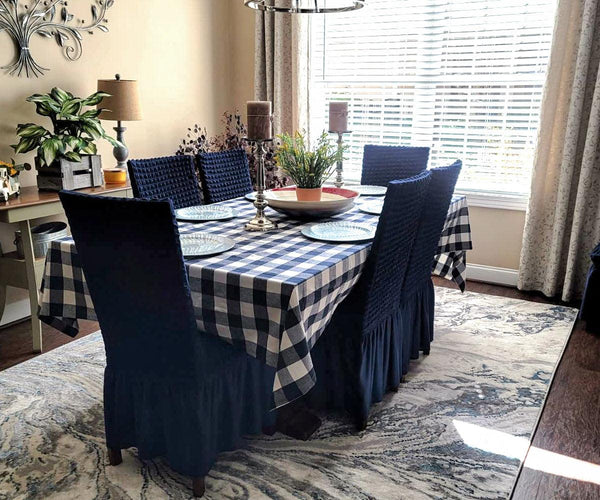 Cotton Tablecloths - Plaid Cloth Tablecloths