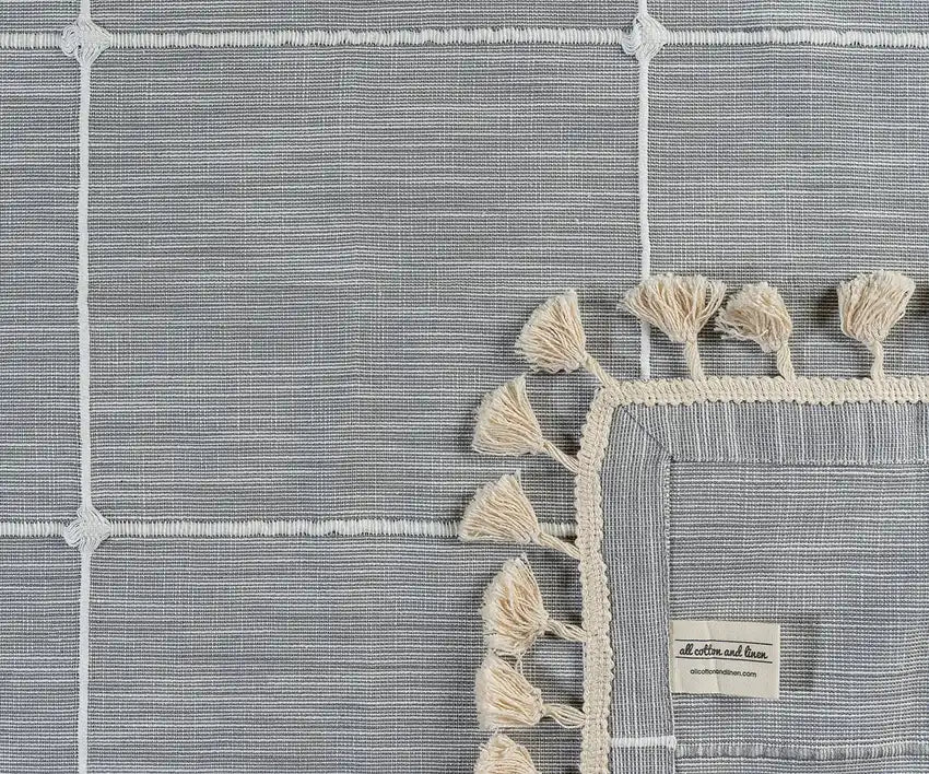Tassel Tablecloth - Bohemian Tablecloth