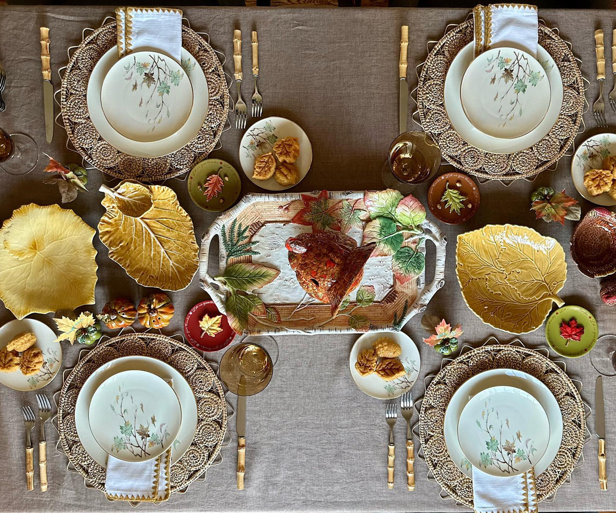 Plain Linen Rectangle Tablecloth