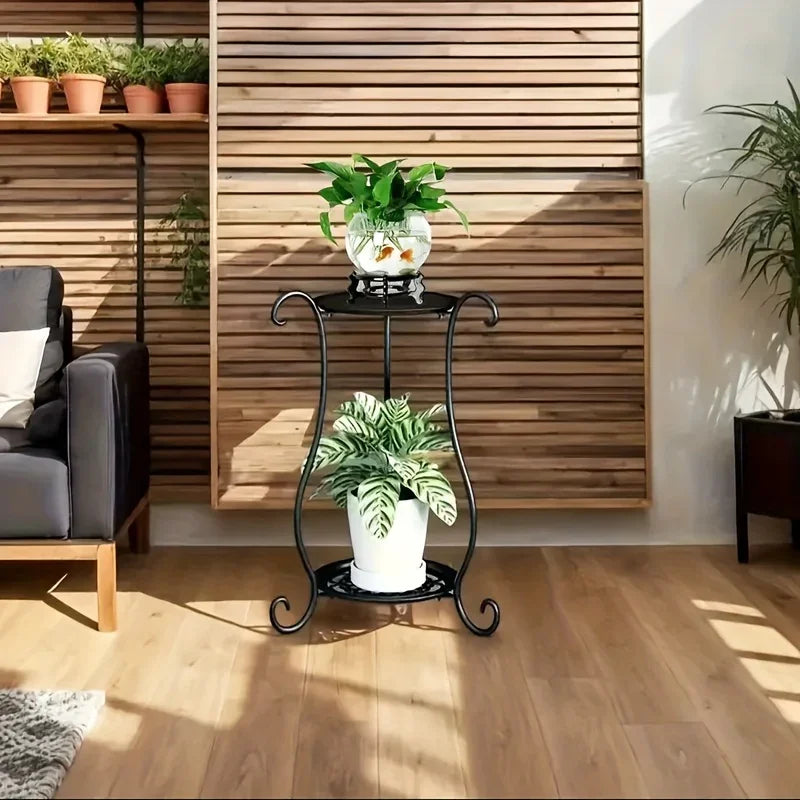 Plant Stand - Lightweight Metal White