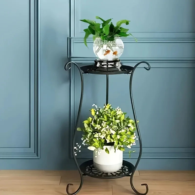 Plant Stand - Lightweight Metal White