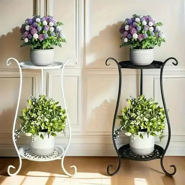 Plant Stand - Lightweight Metal White