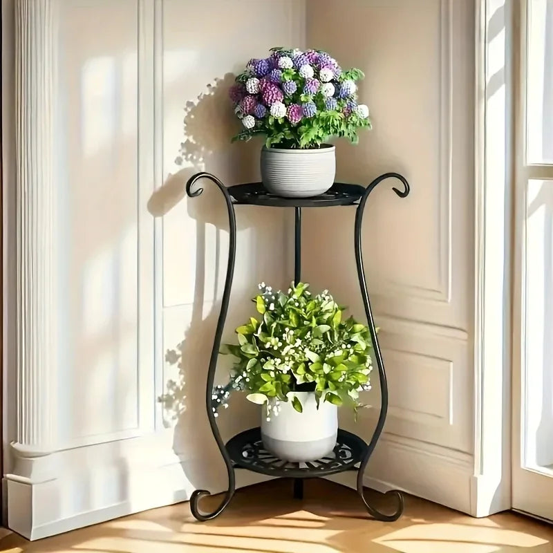 Plant Stand - Lightweight Metal White