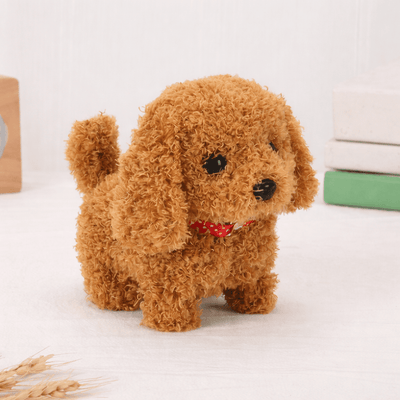Interactive Puppy Plush Toy Walking Barking Electronic Dog Toy for Kids