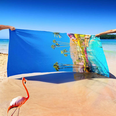Pool Day Paradiso - Beach Towel