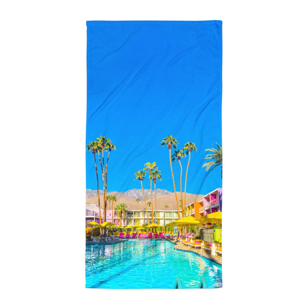 Pool Day Paradiso - Beach Towel