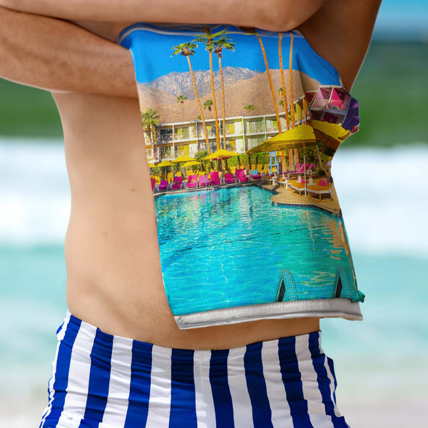 Pool Day Paradiso - Beach Towel