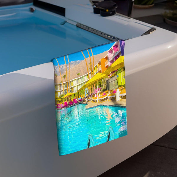 Pool Day Paradiso - Beach Towel
