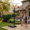Portable Basketball Hoop with 4.43-10 Ft Adjustable Height