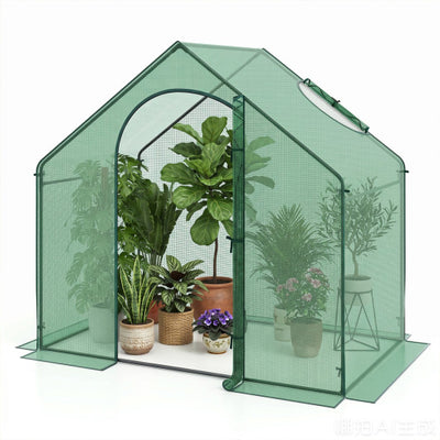 Portable Outdoor Warm House with PE Cover and Roll-up Zippered Door