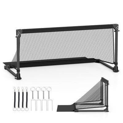 Portable POP Up Toddler Soccer Net with Metal Frame-S
