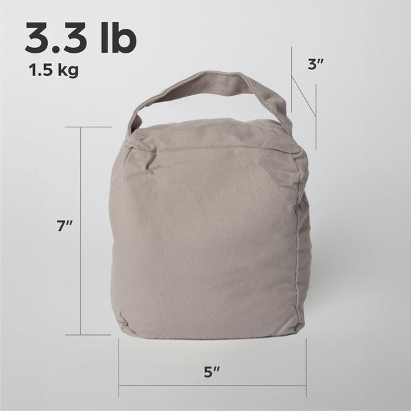 497 - Decorative Fabric Weighted Door Stopper for home and office