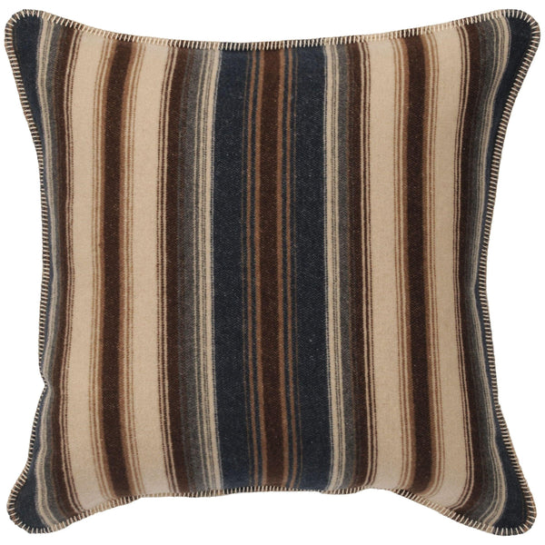 Prairie Ranch Striped Euro Sham