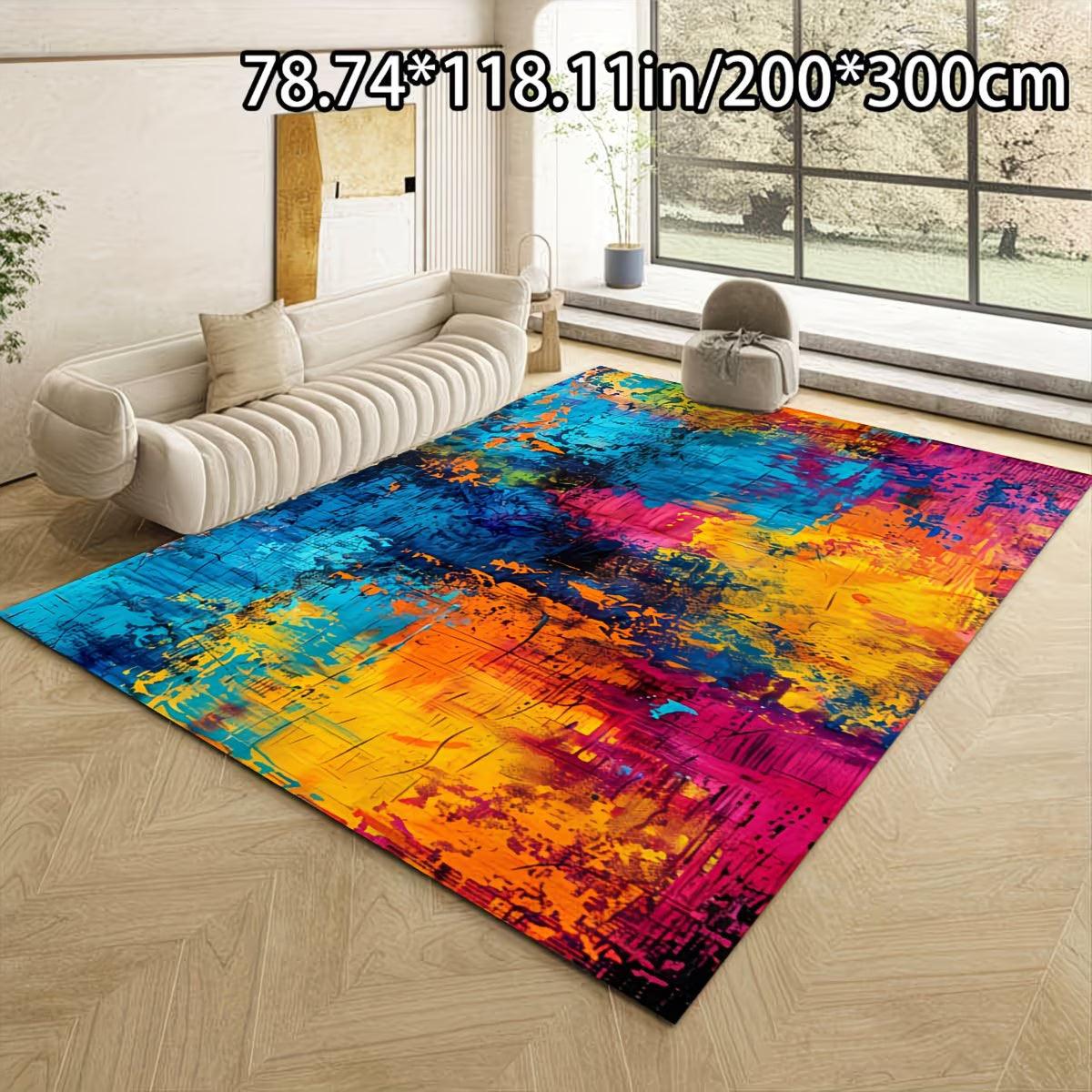 Premium Abstract Plush Multi-Purpose Rug
