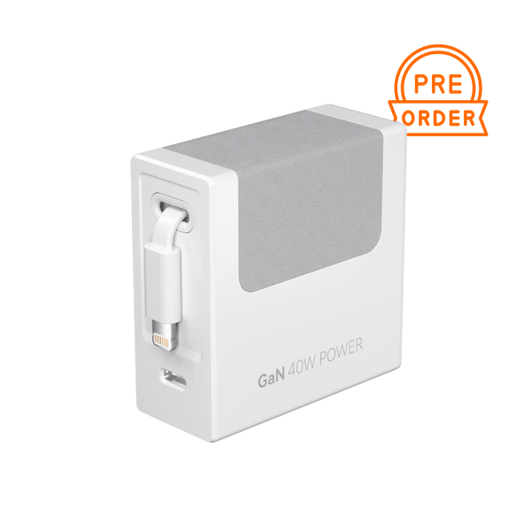 Gitryin Retractable 40W Charger for 3C Devices