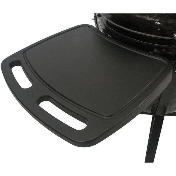 Primo All-In-One Oval Junior 200 Ceramic Kamado Grill With Cradle, Side Shelves And Stainless Steel Grates - PGCJRC - Gifts for You 'n Me
