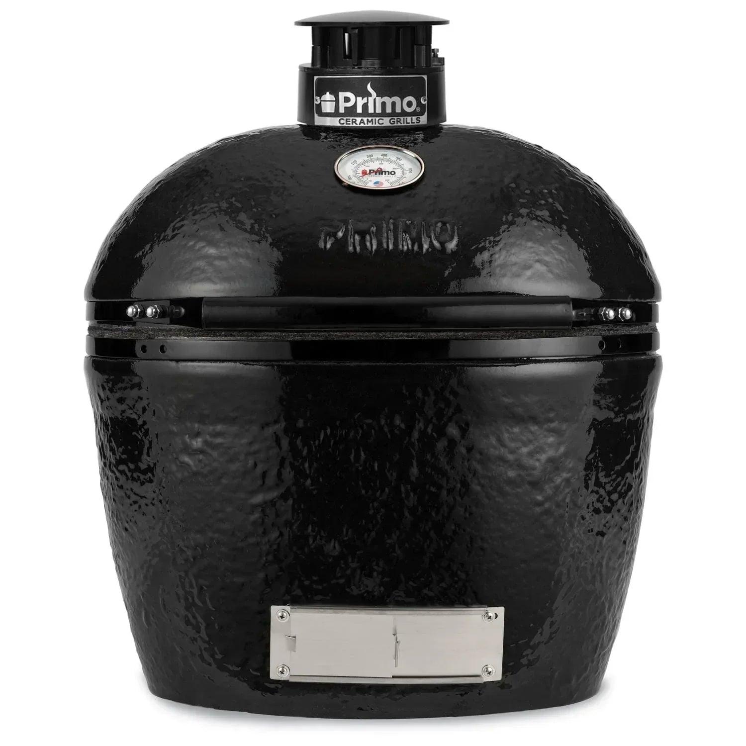 Primo Oval Junior 200 Ceramic Kamado Grill With Stainless Steel Grates - PGCJRH - Gifts for You 'n Me