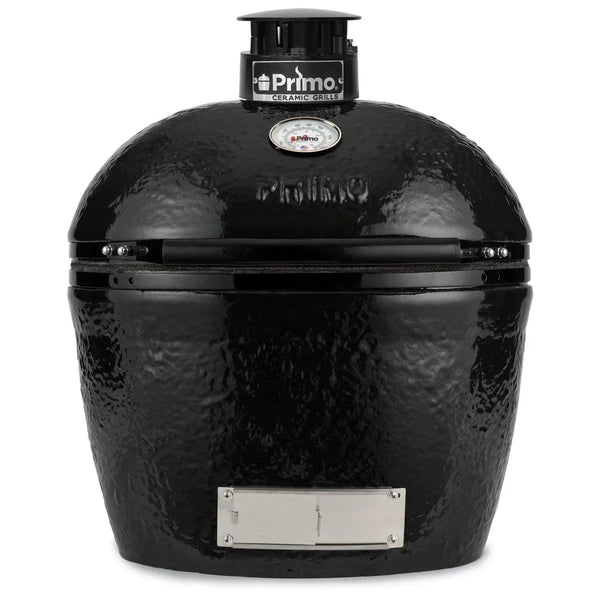 Primo Oval Junior 200 Ceramic Kamado Grill With Stainless Steel Grates - PGCJRH - Gifts for You 'n Me