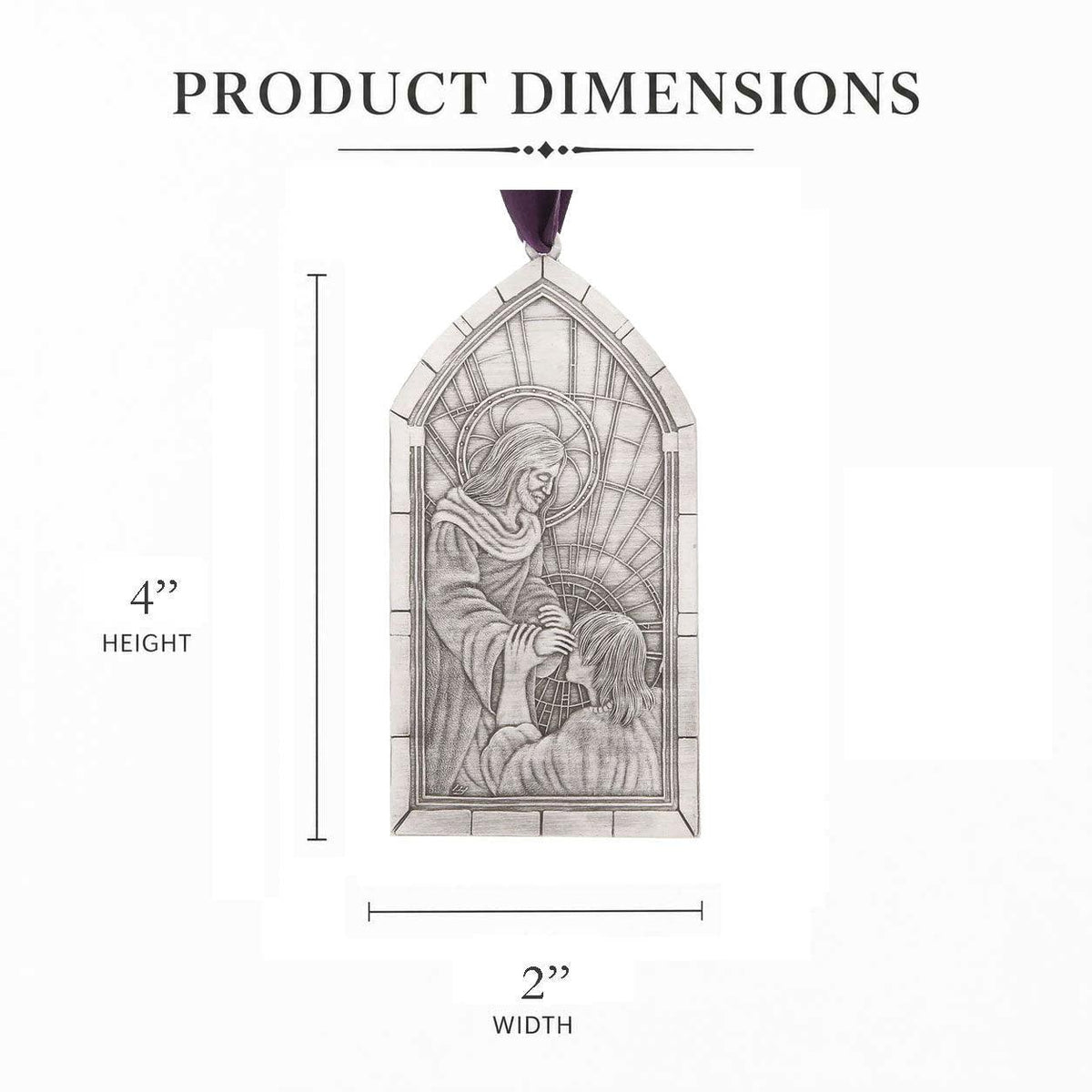 Miracles Cathedral Window Ornament