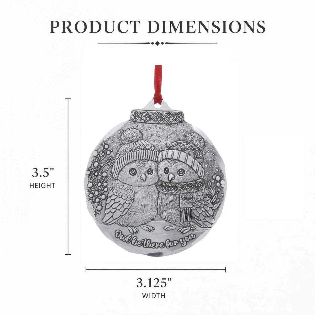 Owl Be There for You Ornament