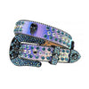 Multi Color Studded Western Rhinestone Belt