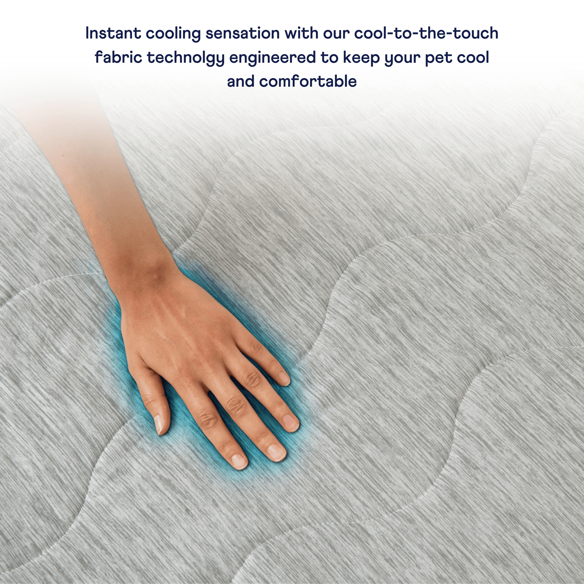 PupChill™ Cooling Waterproof Blanket - Arctic Grey