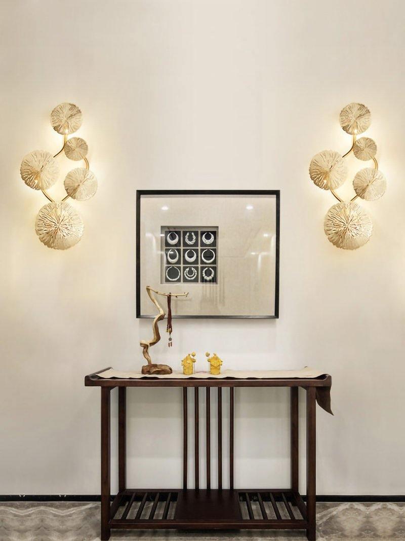 Lotus Leaf Wall Sconce
